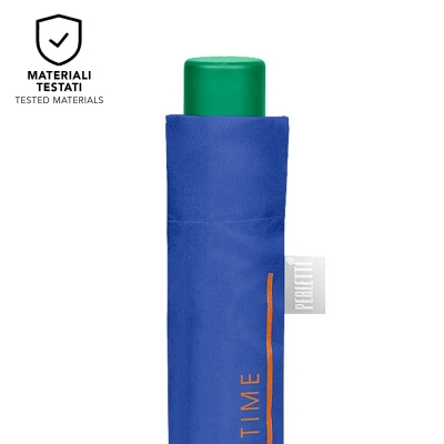 Women’s manual Extraslim umbrella Perletti Time 26415, Blue