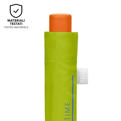 Women’s manual Extraslim umbrella Perletti Time 26415, Green