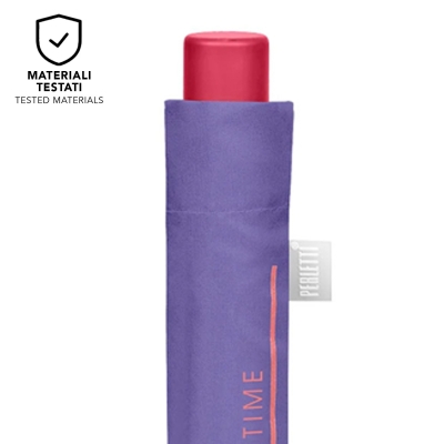 Umbrelă de damă manuală Extraslim Perletti Time 26415, Mov