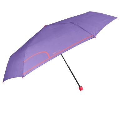 Umbrelă de damă manuală Extraslim Perletti Time 26415, Mov