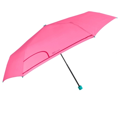 Umbrelă de damă manuală Extraslim Perletti Time 26415, Roz