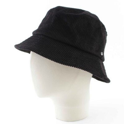 Pălărie tip bucket din catifea de bumbac | HatYou | Neagră