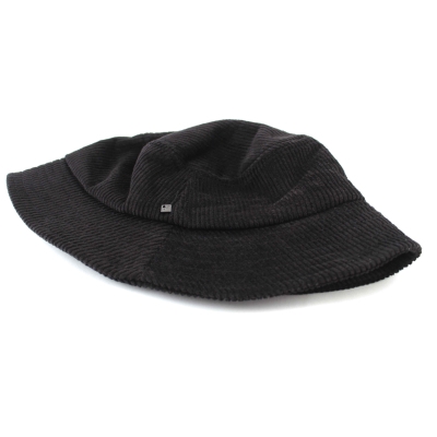 Pălărie tip bucket din catifea de bumbac | HatYou | Neagră