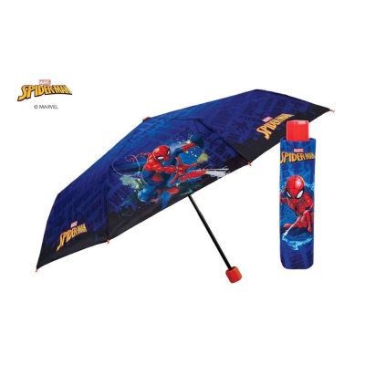 Детски сгъваем чадър Perletti Kids Spiderman 75396, Син
