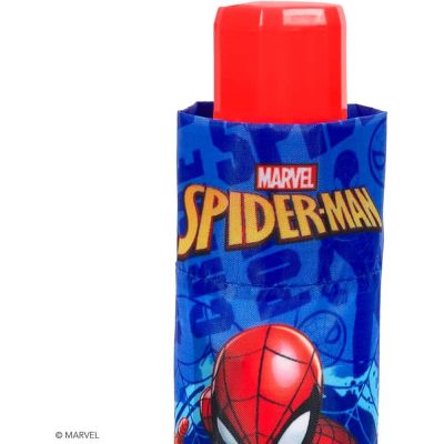 Детски сгъваем чадър Perletti Kids Spiderman 75396, Син