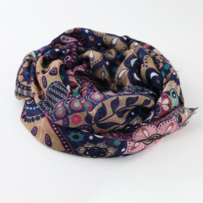 Фин голям шал от бамбук HatYou, 70×190 см | Многоцветен