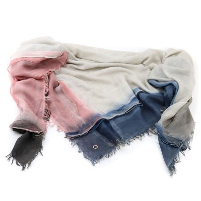 Дамски шал с преливащи се цветове Granadilla, 140х145 | Бежов