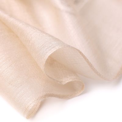 Ефирен шал от модал и коприна HatYou, 80х180 см | Кремаво бежов