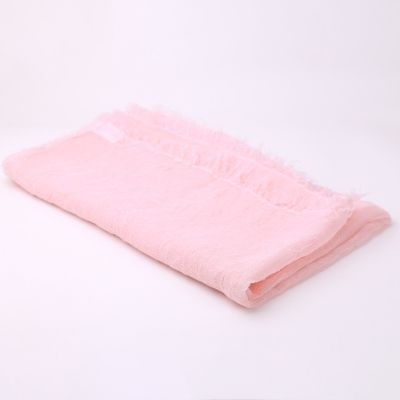 Дамски летен шал от ленена смес HatYou, 90x190 см | Светлорозов