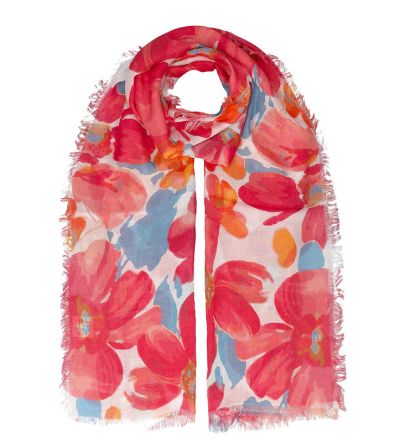 Фин шал от бамбук HatYou, 70×180см | Фуксия