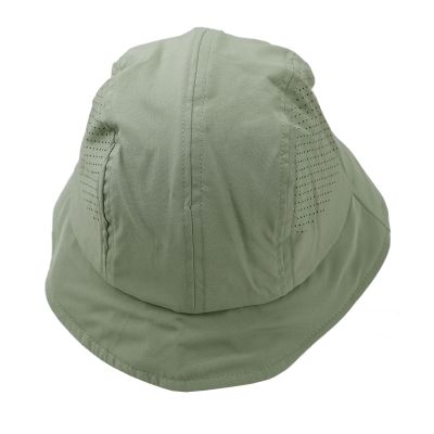 Men’s summer bucket hat with UV protection made of microfiber MESS | Green