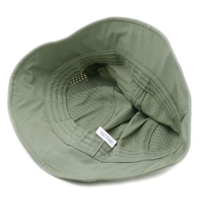 Men’s summer bucket hat with UV protection made of microfiber MESS | Green