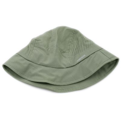 Men’s summer bucket hat with UV protection made of microfiber MESS | Green