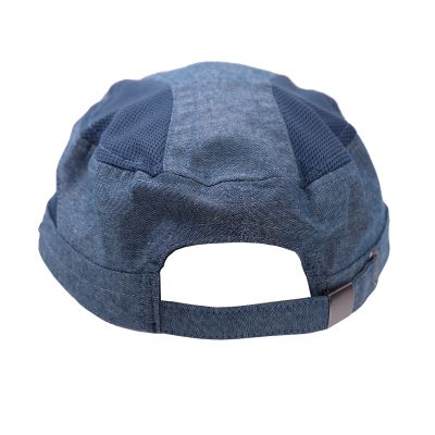 Men’s army cap with mesh details MESS | Blue