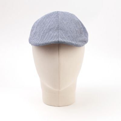 Șapcă bărbătească din in model spic Fratelli Mazzanti | Denim