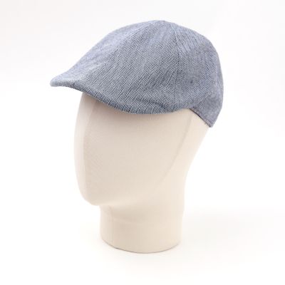 Șapcă bărbătească din in model spic Fratelli Mazzanti | Denim