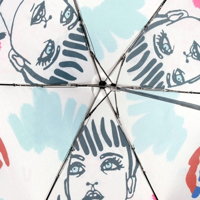 Ladies' manual umbrella Maison Perletti 16209