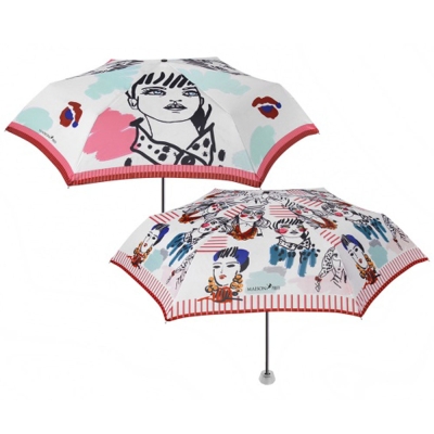 Ladies' manual umbrella Maison Perletti 16209