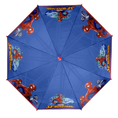 Детски автоматичен чадър Perletti 75370 Spiderman за 7-10 г.